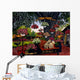 Poodles Bench Wall Decal