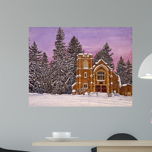St Paul's Church Entrance Wall Decal