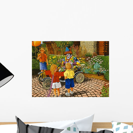 Clownin' around Wall Decal