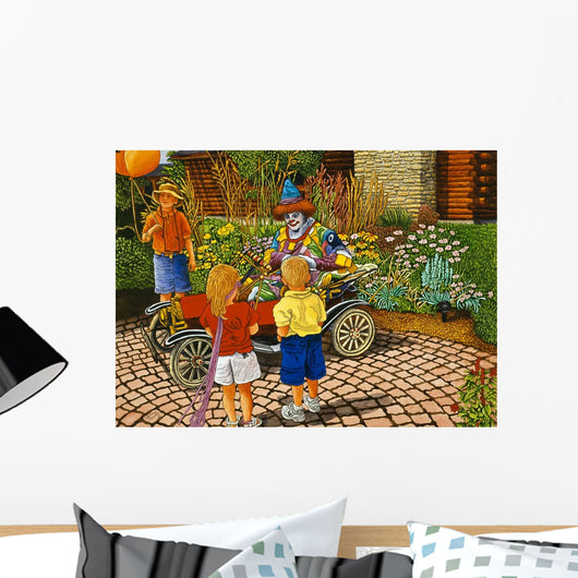Clownin' around Wall Decal