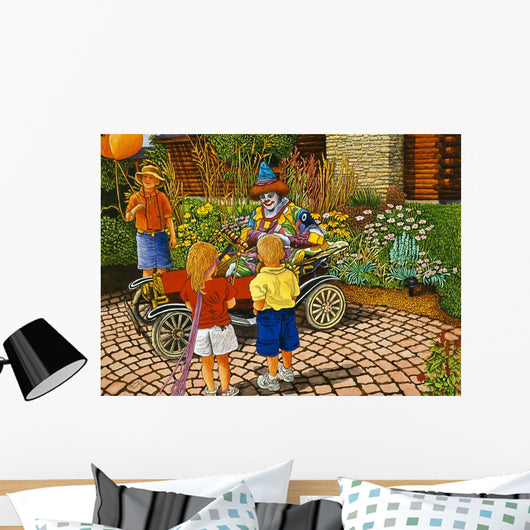 Clownin' around Wall Decal