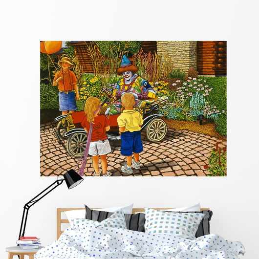 Clownin' around Wall Decal