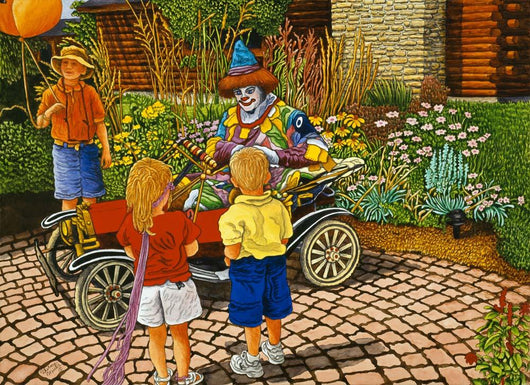 Clownin' around Wall Decal