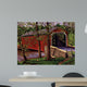 Covered Bridge Sheep Wall Decal