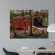 Covered Bridge Sheep Wall Decal