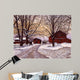 Frozen Farmyard Wall Decal