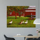 Gaggle Geese Barn Wall Decal