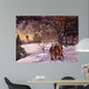 Sleighride Park Wall Decal