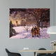 Sleighride Park Wall Decal