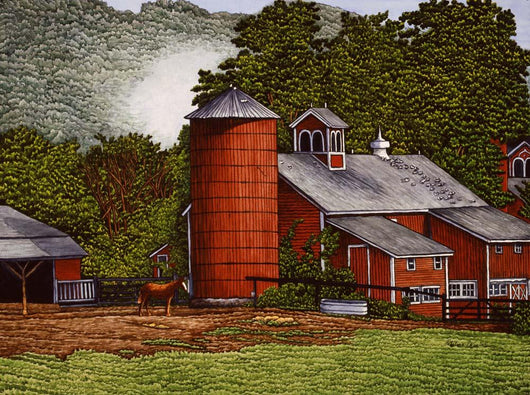 Vermont Farm Wall Decal