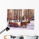 Winter Sleighride Wall Decal