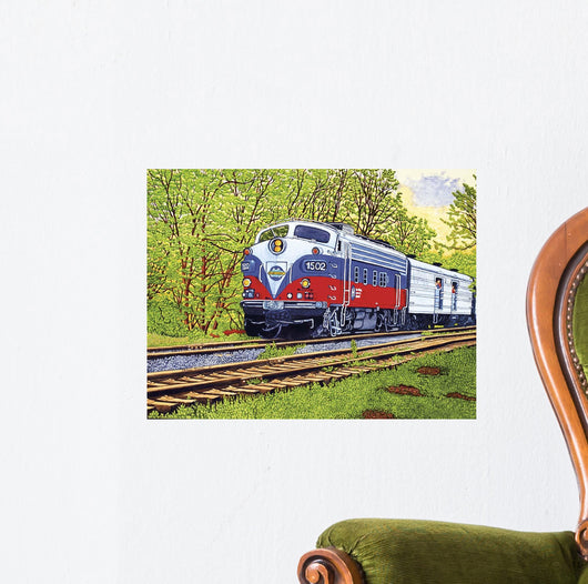 Engine 1502 Wall Decal