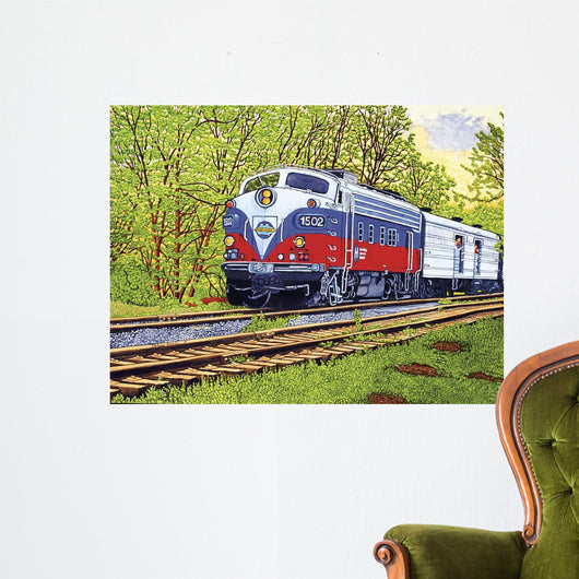 Engine 1502 Wall Decal