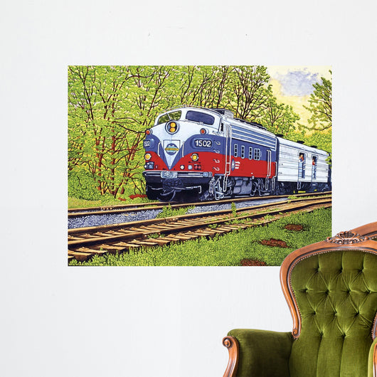 Engine 1502 Wall Decal