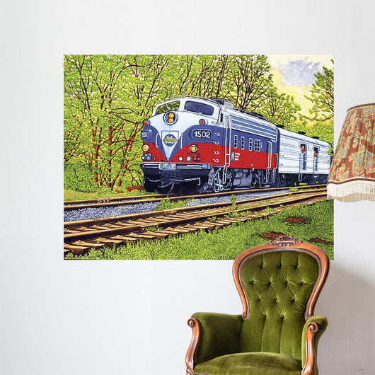 Engine 1502 Wall Decal