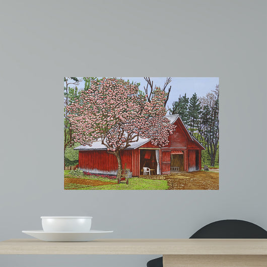 Country Barn Wall Decal