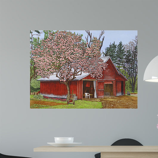 Country Barn Wall Decal