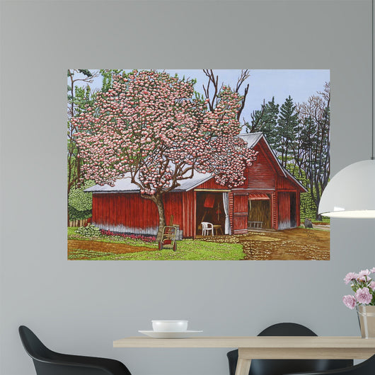 Country Barn Wall Decal