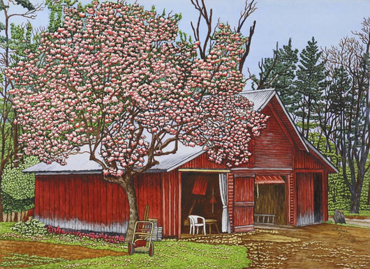 Country Barn Wall Decal