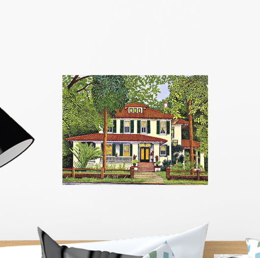 Tile Roof Georga Wall Decal