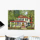Tile Roof Georga Wall Decal