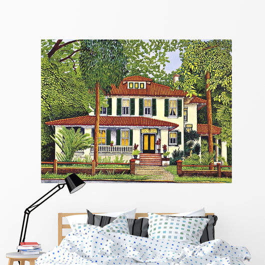 Tile Roof Georga Wall Decal