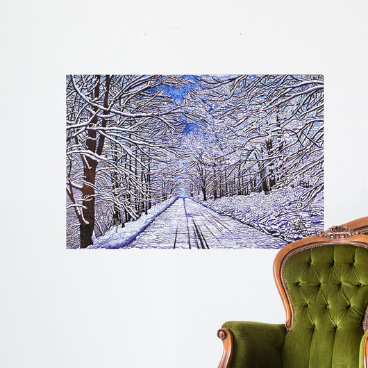 Road Less Traveled Wall Decal Design 2