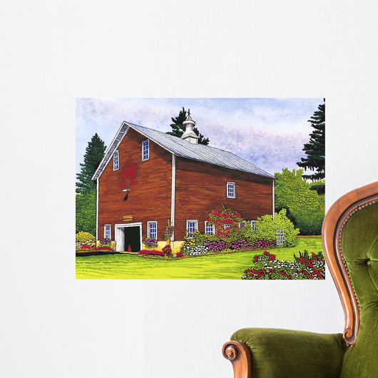 Remsen Old Barn Wall Decal
