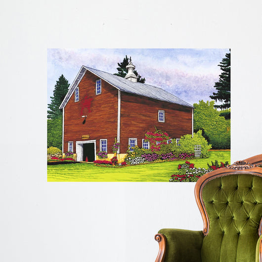 Remsen Old Barn Wall Decal