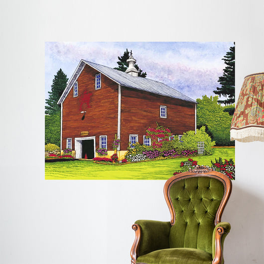 Remsen Old Barn Wall Decal