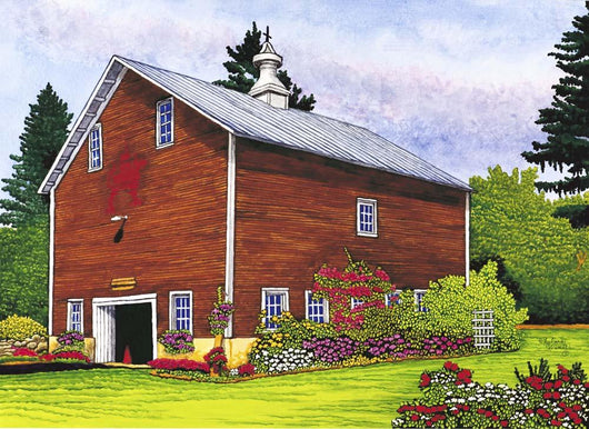 Remsen Old Barn Wall Decal