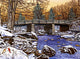 Bridge over Glade Creek Wall Decal