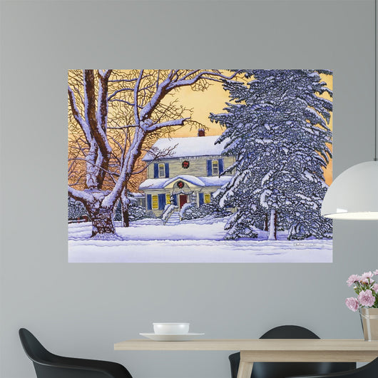 Morning Snow Wall Decal