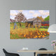 Pumpkins and Cornstalks Wall Decal