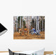 Gathering Sap Wall Decal