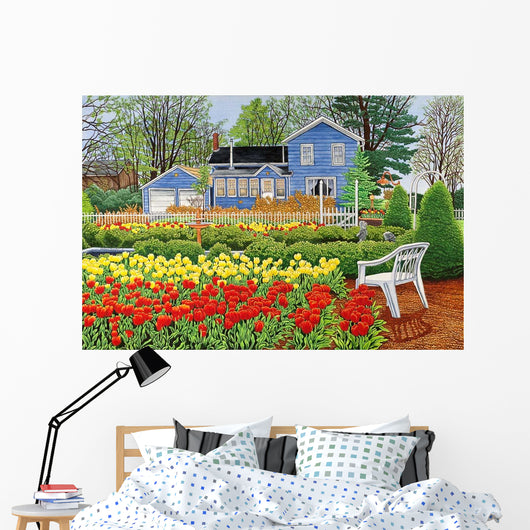 Copper Top Gardens Wall Decal
