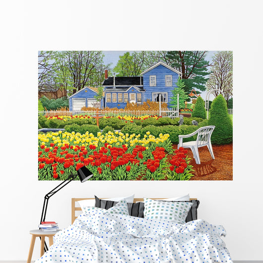 Copper Top Gardens Wall Decal
