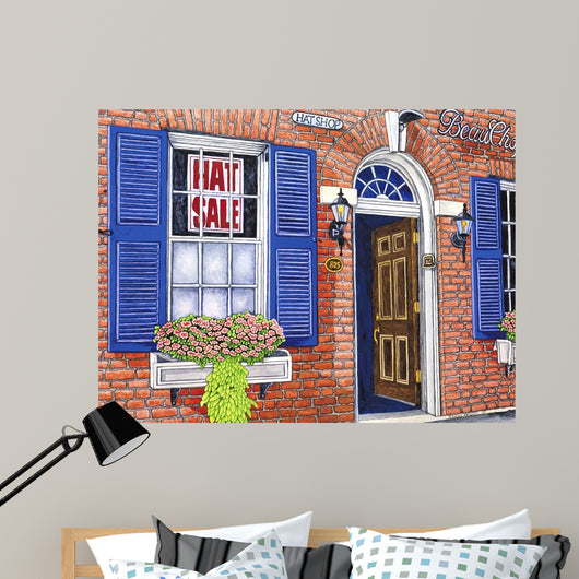 Hat Shop Notl Wall Decal