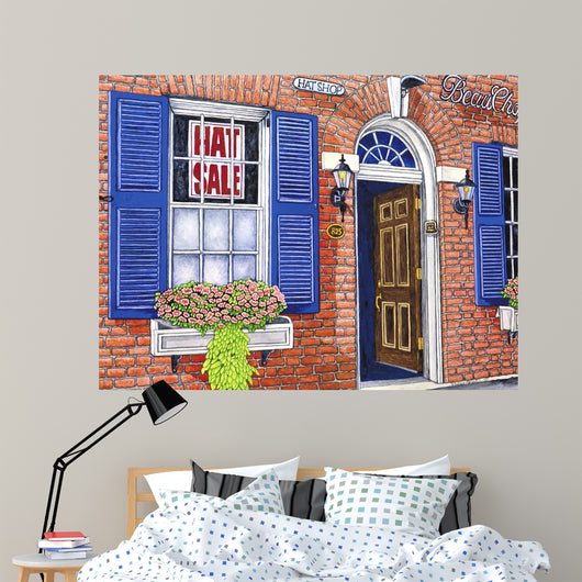 Hat Shop Notl Wall Decal