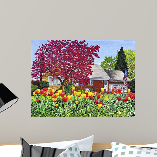 Springtime Eden Wall Decal