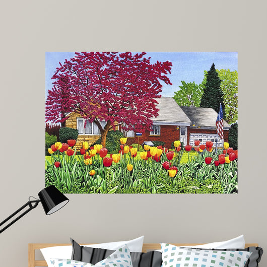Springtime Eden Wall Decal