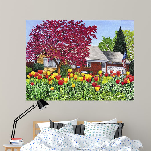 Springtime Eden Wall Decal