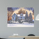 Blue House Wall Decal