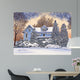 Blue House Wall Decal