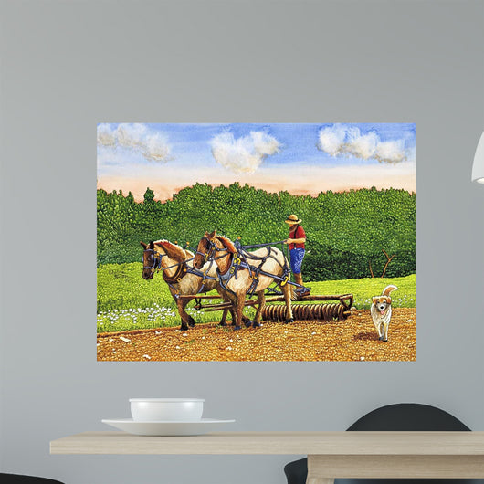 Working Land Wall Decal