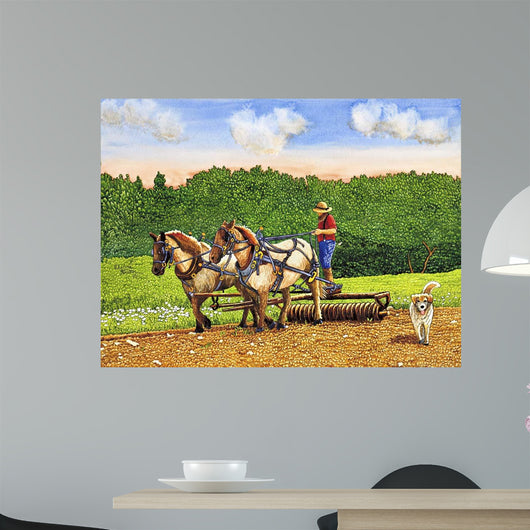 Working Land Wall Decal