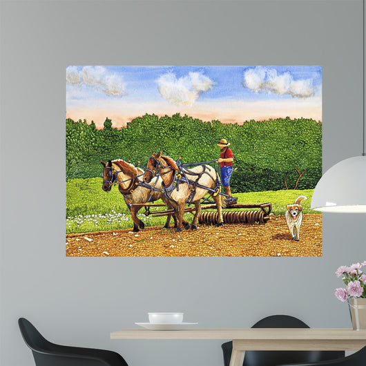 Working Land Wall Decal