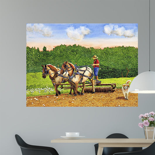 Working Land Wall Decal