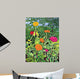 Zinnias Wall Decal