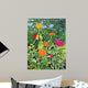 Zinnias Wall Decal
